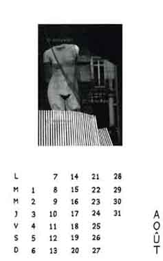 CALENDAR 2000, AUGUST - © by THE KENYWAN FACTORY
